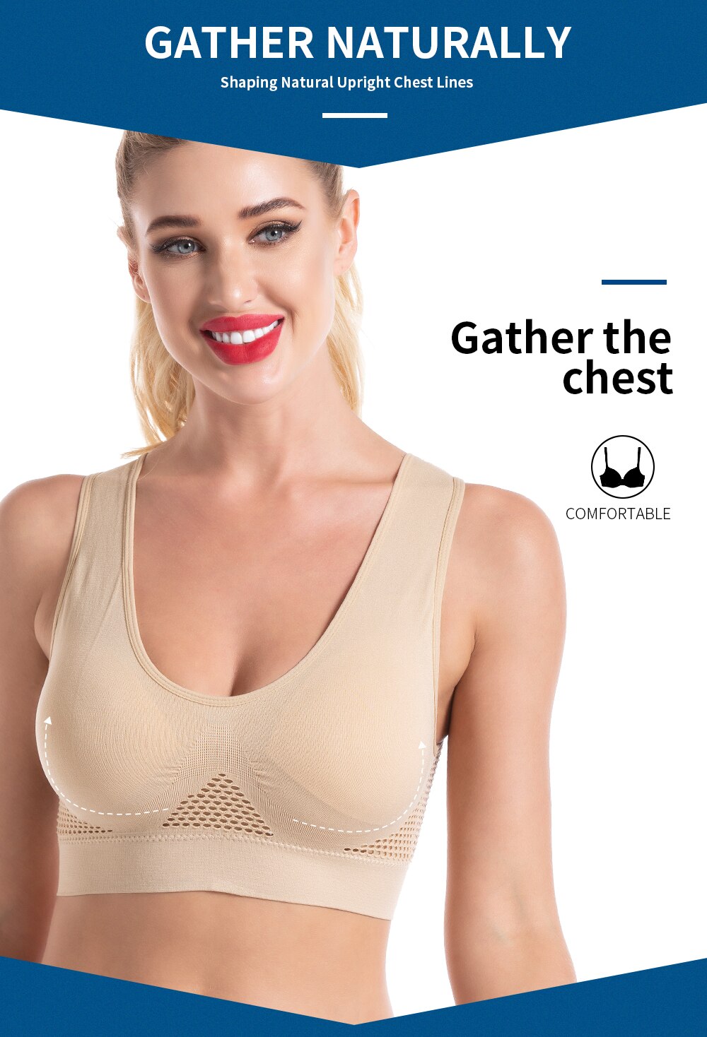 Buy 1 Get 2 free Air Bra Seamless Breathable Versatile